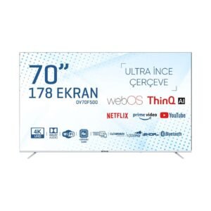 Onvo OV70F500 70" 178 Ekran Uydu Alıcı 4K Ultra HD WebOS Smart LED TV