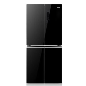 Uğur UES 421 D4K NFSC DGT R65 Dört Kapılı No Frost Siyah Buzdolabı